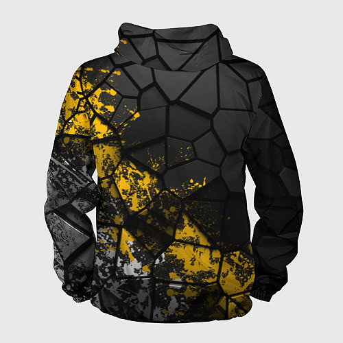 Мужская ветровка Имперская геометрия / 3D-Белый – фото 2