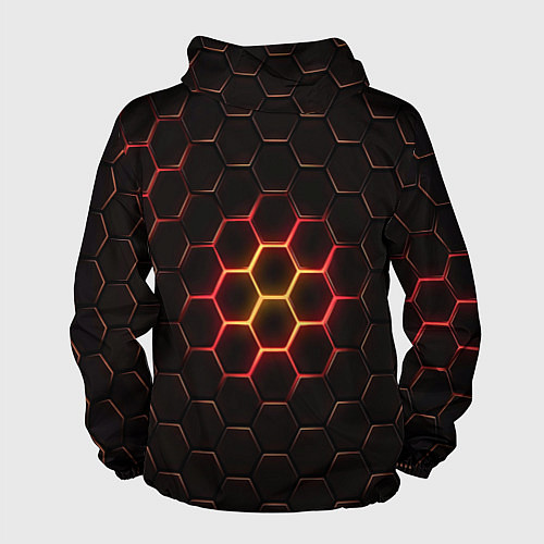 Мужская ветровка Cyberpunk stiill / 3D-Черный – фото 2