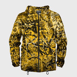 Мужская ветровка Желтый хаос