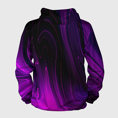 Мужская ветровка Nirvana violet plasma / 3D-Черный – фото 2