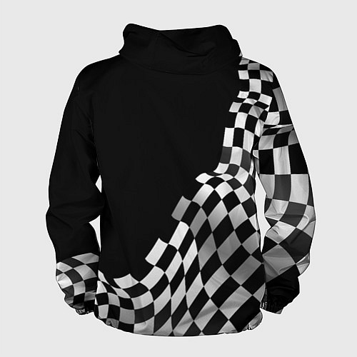 Мужская ветровка Exeed racing flag / 3D-Черный – фото 2