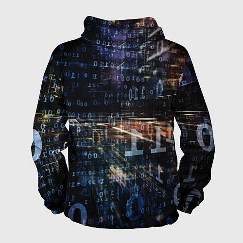 Мужская ветровка Шифр / 3D-Черный – фото 2