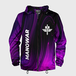 Мужская ветровка Manowar violet plasma