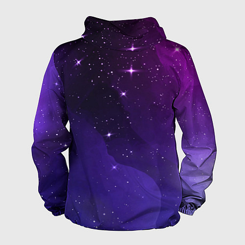 Мужская ветровка Three Days Grace просто космос / 3D-Черный – фото 2