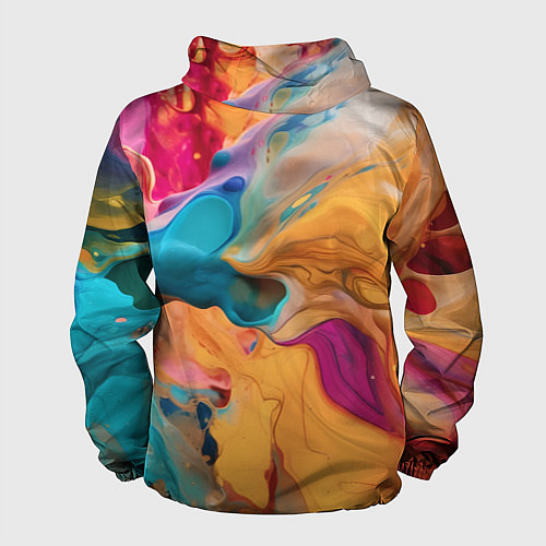 Мужская ветровка Roblox Logo Color / 3D-Белый – фото 2