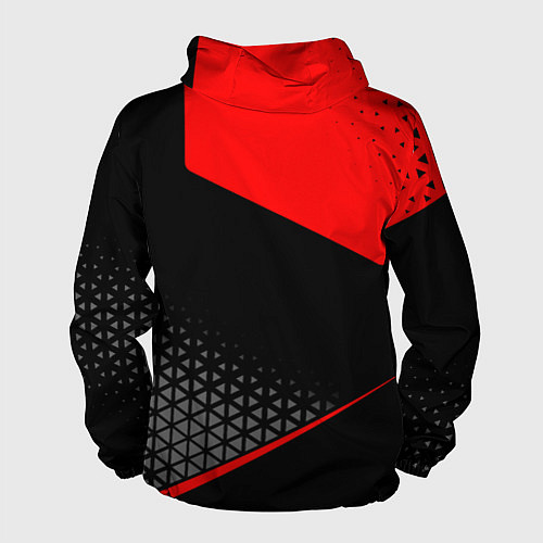 Мужская ветровка Lexus - red sportwear / 3D-Черный – фото 2