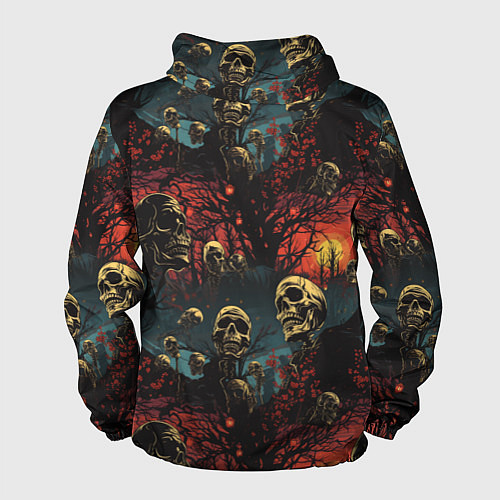 Мужская ветровка Нечистый дух / 3D-Белый – фото 2