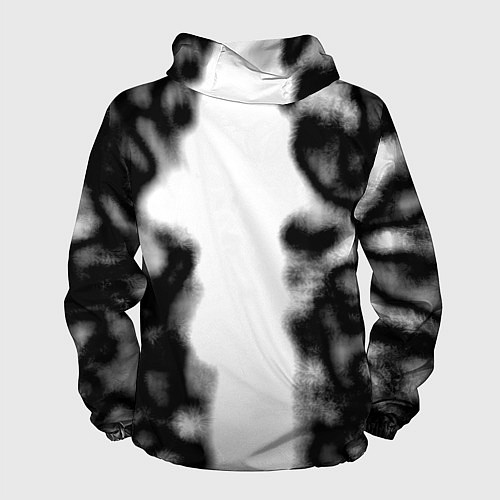 Мужская ветровка Скандинавский узор душа / 3D-Белый – фото 2