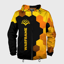Мужская ветровка Warframe - gold gradient по-вертикали