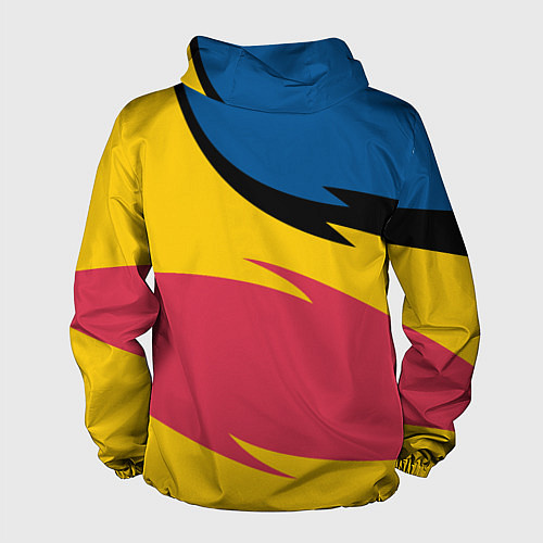 Мужская ветровка Scania logo / 3D-Белый – фото 2