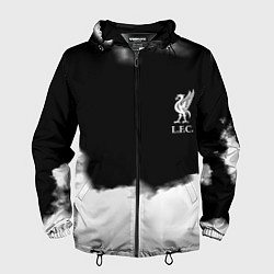 Ветровка с капюшоном мужская Liverpool текстура, цвет: 3D-черный