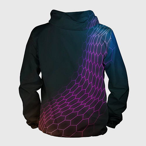 Мужская ветровка Everton футбольная сетка / 3D-Черный – фото 2