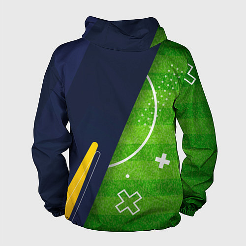 Мужская ветровка Porto football field / 3D-Черный – фото 2