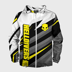 Мужская ветровка Helldivers 2: Uniform Yellow x White