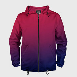 Мужская ветровка Gradient red-blue