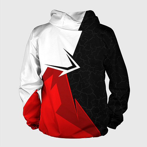 Мужская ветровка Honda CR-V - sport uniform / 3D-Белый – фото 2