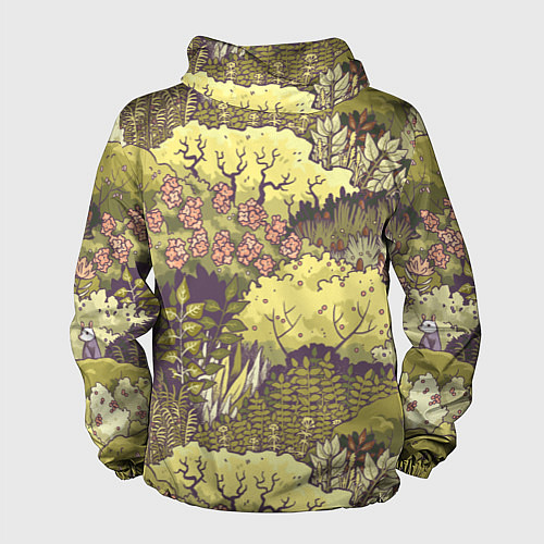 Мужская ветровка Найди опоссума / 3D-Черный – фото 2