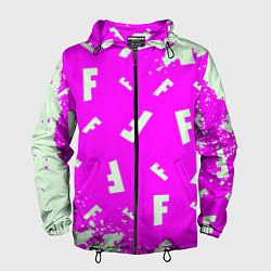 Мужская ветровка Fortnite pattern pink