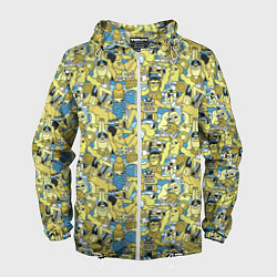 Мужская ветровка Отдыхающие на пляже