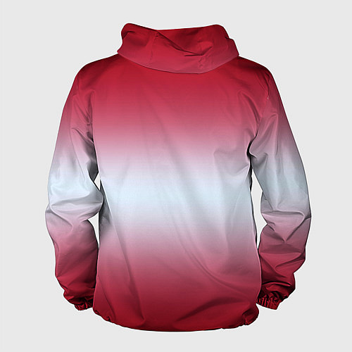 Мужская ветровка Gradient color / 3D-Белый – фото 2