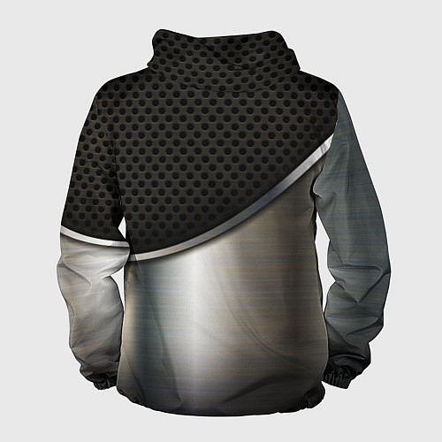 Мужская ветровка Honda metal car / 3D-Белый – фото 2