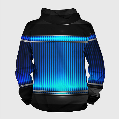 Мужская ветровка FIAT текстура авто / 3D-Белый – фото 2