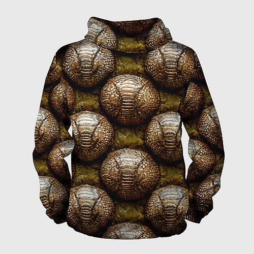 Мужская ветровка Броненосцы / 3D-Белый – фото 2