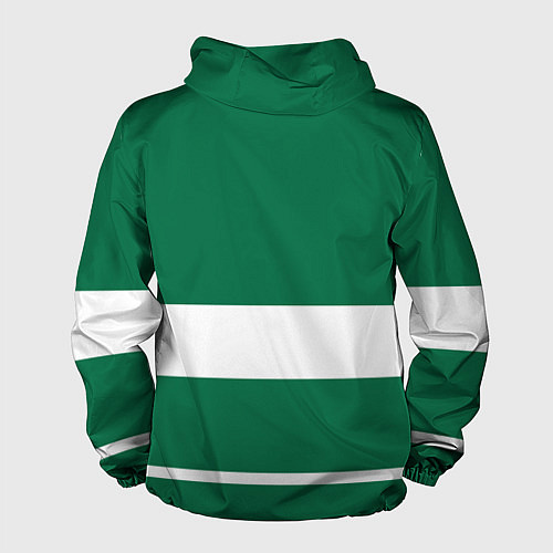 Мужская ветровка Гарри Поттер Слизерин / 3D-Белый – фото 2