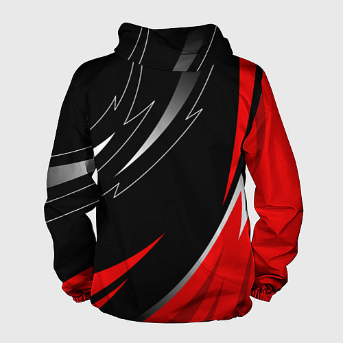 Мужская ветровка Exeed - red uniform / 3D-Белый – фото 2