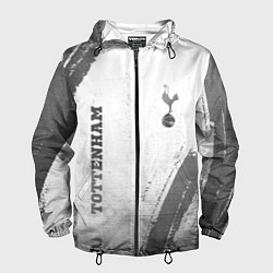 Мужская ветровка Tottenham - white gradient вертикально