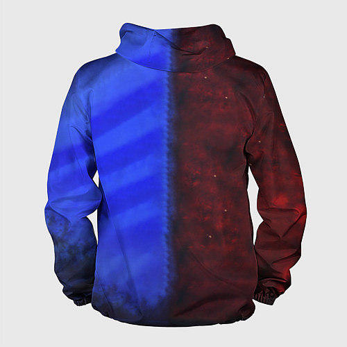 Мужская ветровка Аниме - магическая битва / 3D-Белый – фото 2