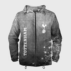 Мужская ветровка Tottenham - grey gradient вертикально