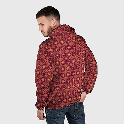 Мужская ветровка Китайский флёр / 3D-Черный – фото 4