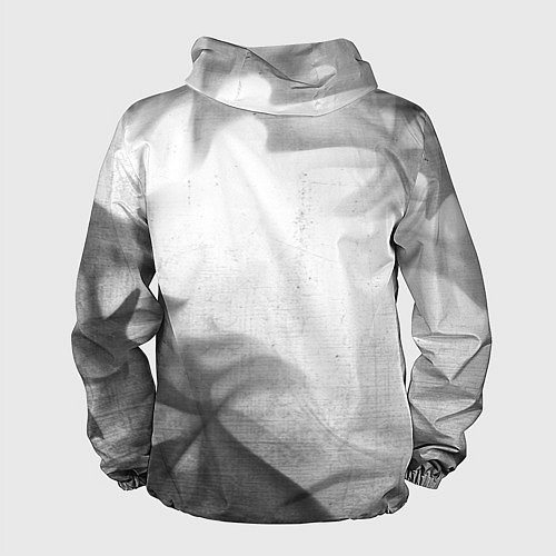 Мужская ветровка Ford - white gradient вертикально / 3D-Черный – фото 2