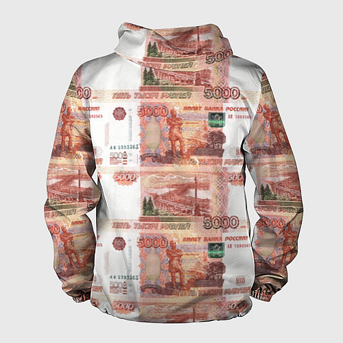 Мужская ветровка 5 000 рублей / 3D-Белый – фото 2