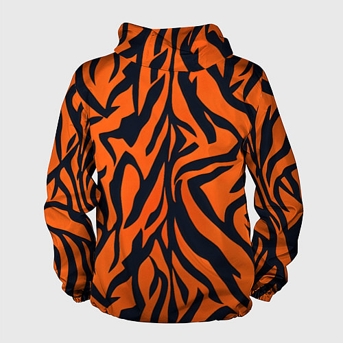 Мужская ветровка Расцветка тигра / 3D-Белый – фото 2