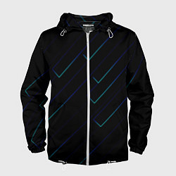 Мужская ветровка Color blue black