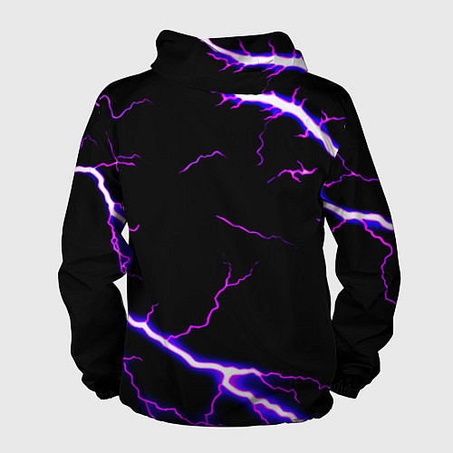 Мужская ветровка Monster energy neon storm / 3D-Белый – фото 2