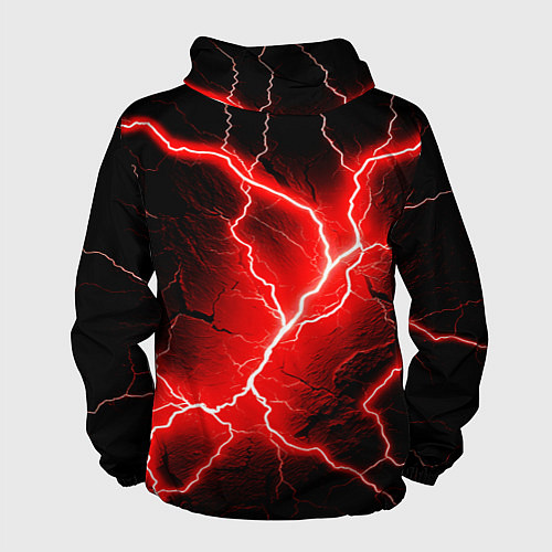 Мужская ветровка Lightning / 3D-Белый – фото 2