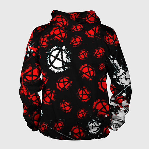 Мужская ветровка Monster energy anarhy / 3D-Белый – фото 2