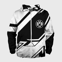 Мужская ветровка Borussia geometry black
