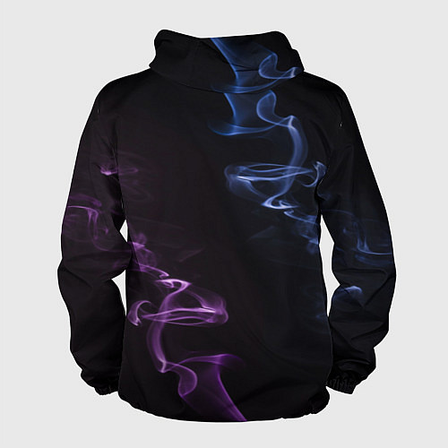 Мужская ветровка Color black blue pink / 3D-Белый – фото 2