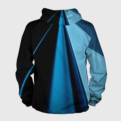 Мужская ветровка Black blue / 3D-Белый – фото 2