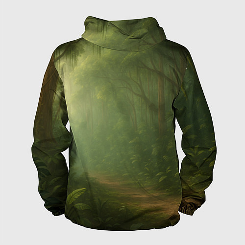 Мужская ветровка Шимпанзини бананини ии мем / 3D-Белый – фото 2