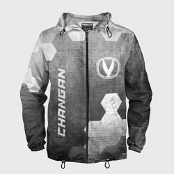 Мужская ветровка Changan - grey gradient вертикально