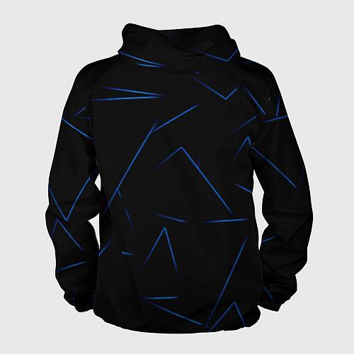 Мужская ветровка Color blue line / 3D-Белый – фото 2