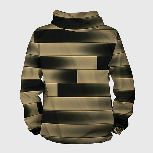 Мужская ветровка Color yellow square / 3D-Белый – фото 2