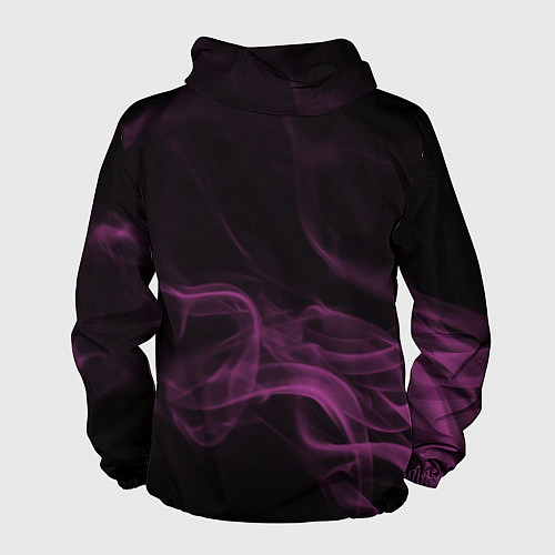 Мужская ветровка Color smoke pink / 3D-Белый – фото 2