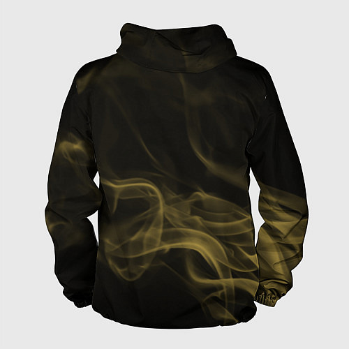 Мужская ветровка Color smoke yellow / 3D-Белый – фото 2