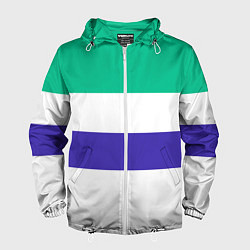 Ветровка с капюшоном мужская Как у человека паука Питера Паркера, цвет: 3D-белый